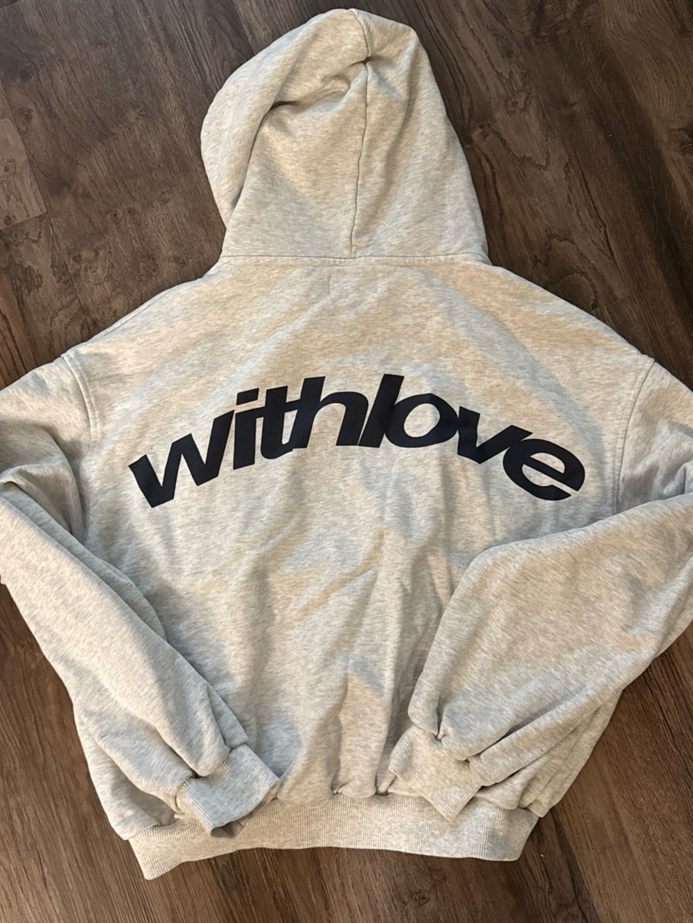 Withlove Women's Light Gray Scuffers Hoodie